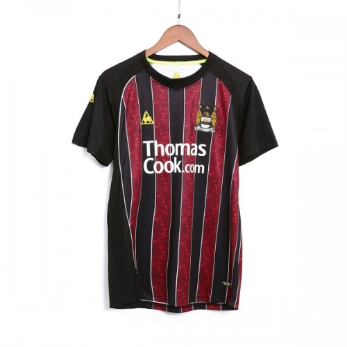 Oficiální Fotbalový Dres Manchester City 2008-09 Hostující Retro pro Muži Oficiální Fotbalový Dres Manchester City 2008-09 Hostující Retro pro Muži