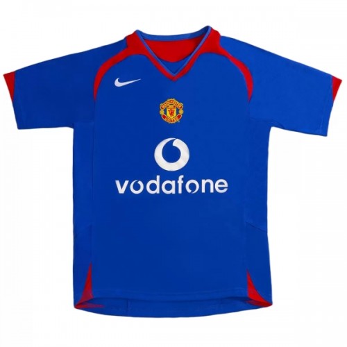 Oficiální Fotbalový Dres Manchester United 2005-06 Hostující Retro pro Muži Oficiální Fotbalový Dres Manchester United 2005-06 Hostující Retro pro Muži