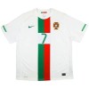 Oficiální Fotbalový Dres Portugalsko Ronaldo 7 2010 Hostující Retro pro Muži