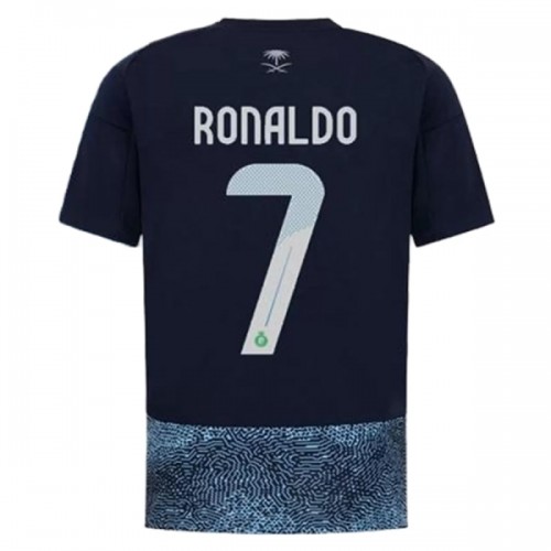 Oficiální Fotbalový Dres Al Nassr Ronaldo 7 Hostující 2025-26 pro Muži Oficiální Fotbalový Dres Al Nassr Ronaldo 7 Hostující 2025-26 pro Muži