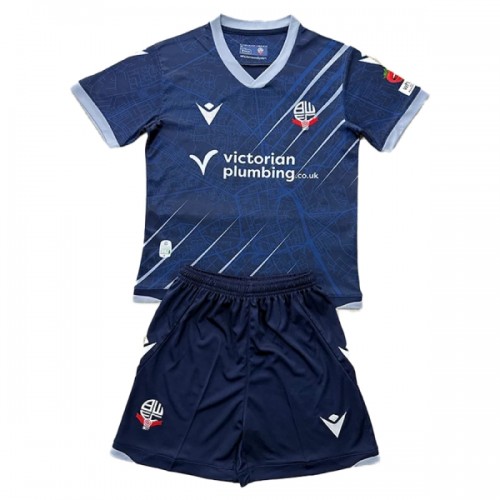 Oficiální Fotbalový Dres Bolton Wanderers Hostující 2025-26 pro Děti Oficiální Fotbalový Dres Bolton Wanderers Hostující 2025-26 pro Děti