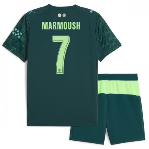 Oficiální Fotbalový Dres Manchester City Marmoush 7 Čtvrtý EA Sport 2025-26 pro Děti Oficiální Fotbalový Dres Manchester City Marmoush 7 Čtvrtý EA Sport 2025-26 pro Děti