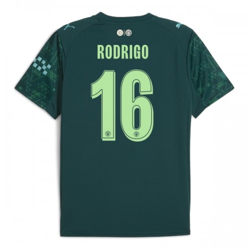 Oficiální Fotbalový Dres Manchester City Rodrigo 16 Čtvrtý EA Sport 2025-26 pro Muži Oficiální Fotbalový Dres Manchester City Rodrigo 16 Čtvrtý EA Sport 2025-26 pro Muži