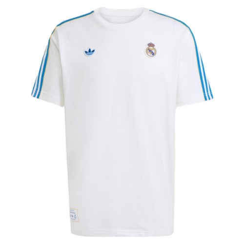 Oficiální Fotbalový Dres Real Madrid Terrace Icons 2025-26 Bílá pro Muži Oficiální Fotbalový Dres Real Madrid Terrace Icons 2025-26 Bílá pro Muži