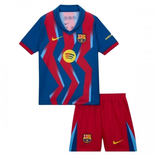 Oficiální Fotbalový Dres FC Barcelona Čtvrtý 2025-26 pro Děti Oficiální Fotbalový Dres FC Barcelona Čtvrtý 2025-26 pro Děti