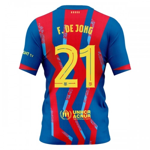 Oficiální Fotbalový Dres FC Barcelona F. De Jong 21 Čtvrtý 2025-26 pro Muži Oficiální Fotbalový Dres FC Barcelona F. De Jong 21 Čtvrtý 2025-26 pro Muži