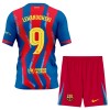 Oficiální Fotbalový Dres FC Barcelona Lewandowski 9 Čtvrtý 2025-26 pro Děti