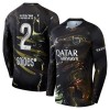 Oficiální Fotbalový Dres s Dlouhý Rukáv Paris Saint-Germain Hakimi 2 Night 2025-26 pro Muži