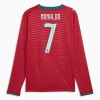Oficiální Fotbalový Dres s Dlouhý Rukáv Portugalsko Ronaldo 7 Domácí MS 2026 pro Muži