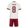 Oficiální Fotbalový Dres Španělsko Fabian 8 Hostující MS 2026 pro Děti