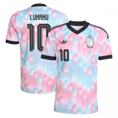 Oficiální Fotbalový Dres Belgie Lukaku 10 Hostující MS 2026 pro Muži Oficiální Fotbalový Dres Belgie Lukaku 10 Hostující MS 2026 pro Muži