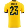Oficiální Fotbalový Dres Ekvádor Caicedo 23 Domácí MS 2026 pro Muži Oficiální Fotbalový Dres Ekvádor Caicedo 23 Domácí MS 2026 pro Muži