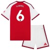 Oficiální Fotbalový Dres Arsenal Gabriel 6 Domácí 2026-27 pro Děti