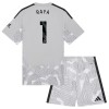 Oficiální Fotbalový Dres Brankářské Arsenal Raya 1 Domácí 2026-27 pro Děti