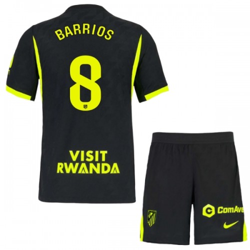 Oficiální Fotbalový Dres Atlético Madrid Barrios 8 Hostující 2026-27 pro Děti Oficiální Fotbalový Dres Atlético Madrid Barrios 8 Hostující 2026-27 pro Děti