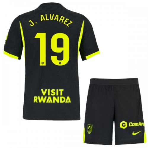 Oficiální Fotbalový Dres Atlético Madrid J. Alvarez 19 Hostující 2026-27 pro Děti Oficiální Fotbalový Dres Atlético Madrid J. Alvarez 19 Hostující 2026-27 pro Děti