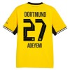 Oficiální Fotbalový Dres Borussia Dortmund Adeyemi 27 Domácí 2026-27 pro Muži Oficiální Fotbalový Dres Borussia Dortmund Adeyemi 27 Domácí 2026-27 pro Muži