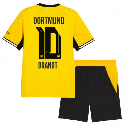 Oficiální Fotbalový Dres Borussia Dortmund Brandt 10 Domácí 2026-27 pro Děti Oficiální Fotbalový Dres Borussia Dortmund Brandt 10 Domácí 2026-27 pro Děti