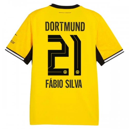 Oficiální Fotbalový Dres Borussia Dortmund Fabio Silva 21 Domácí 2026-27 pro Muži Oficiální Fotbalový Dres Borussia Dortmund Fabio Silva 21 Domácí 2026-27 pro Muži