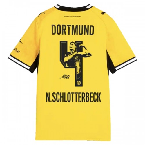 Oficiální Fotbalový Dres Borussia Dortmund N. Schlotterbeck 4 Special Domácí 2026-27 pro Muži Oficiální Fotbalový Dres Borussia Dortmund N. Schlotterbeck 4 Special Domácí 2026-27 pro Muži
