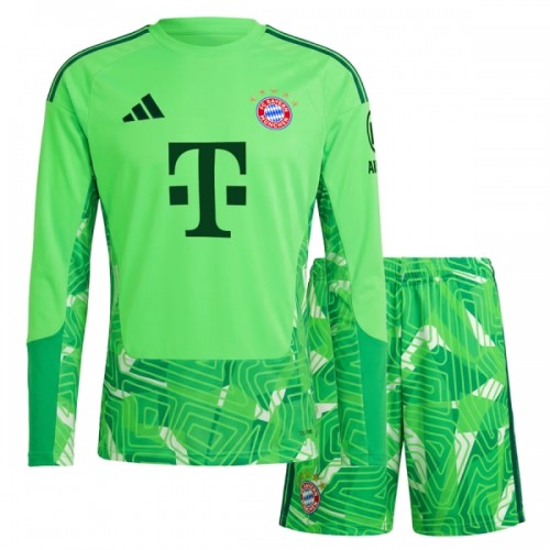 Oficiální Fotbalový Dres Brankářské s Dlouhý Rukáv FC Bayern Mnichov Domácí 2026-27 pro Děti Oficiální Fotbalový Dres Brankářské s Dlouhý Rukáv FC Bayern Mnichov Domácí 2026-27 pro Děti