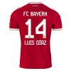 Oficiální Fotbalový Dres FC Bayern Mnichov Luis Diaz 14 Domácí 2026-27 pro Děti