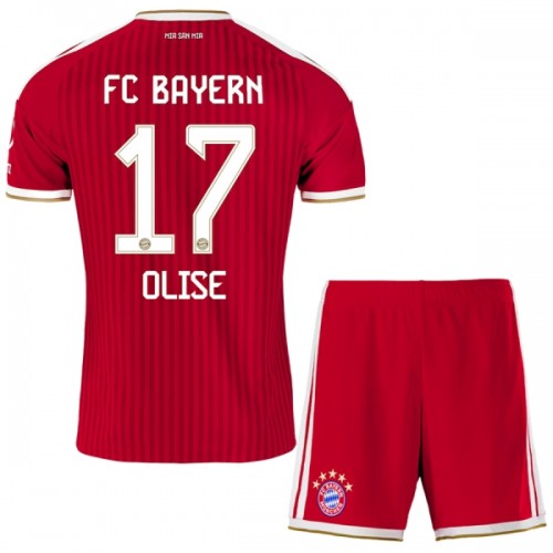 Oficiální Fotbalový Dres FC Bayern Mnichov Olise 17 Domácí 2026-27 pro Děti Oficiální Fotbalový Dres FC Bayern Mnichov Olise 17 Domácí 2026-27 pro Děti