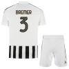 Oficiální Fotbalový Dres Juventus Bremer 3 Domácí 2026-27 pro Děti Oficiální Fotbalový Dres Juventus Bremer 3 Domácí 2026-27 pro Děti