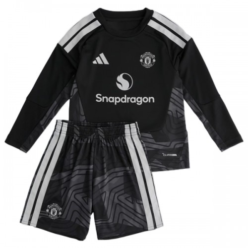 Oficiální Fotbalový Dres Brankářské s Dlouhý Rukáv Manchester United Domácí 2026-27 pro Děti Oficiální Fotbalový Dres Brankářské s Dlouhý Rukáv Manchester United Domácí 2026-27 pro Děti