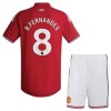 Oficiální Fotbalový Dres Manchester United B. Fernandes 8 Domácí 2026-27 pro Děti
