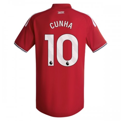 Oficiální Fotbalový Dres Manchester United Cunha 10 Domácí 2026-27 pro Muži Oficiální Fotbalový Dres Manchester United Cunha 10 Domácí 2026-27 pro Muži