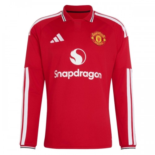 Oficiální Fotbalový Dres s Dlouhý Rukáv Manchester United Domácí 2026-27 pro Muži Oficiální Fotbalový Dres s Dlouhý Rukáv Manchester United Domácí 2026-27 pro Muži