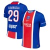 Oficiální Fotbalový Dres Paris Saint-Germain Bradley Barcola 29 Domácí 2026-27 pro Muži Oficiální Fotbalový Dres Paris Saint-Germain Bradley Barcola 29 Domácí 2026-27 pro Muži