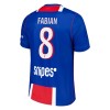 Oficiální Fotbalový Dres Paris Saint-Germain Fabian 8 Domácí 2026-27 pro Děti