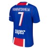Oficiální Fotbalový Dres Paris Saint-Germain Kvaratskhelia 7 Domácí 2026-27 pro Děti