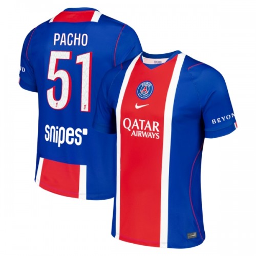 Oficiální Fotbalový Dres Paris Saint-Germain Pacho 51 Domácí 2026-27 pro Muži Oficiální Fotbalový Dres Paris Saint-Germain Pacho 51 Domácí 2026-27 pro Muži