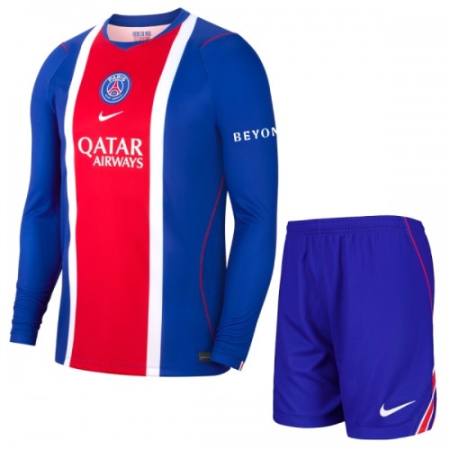 Oficiální Fotbalový Dres s Dlouhý Rukáv Paris Saint-Germain Domácí 2026-27 pro Děti Oficiální Fotbalový Dres s Dlouhý Rukáv Paris Saint-Germain Domácí 2026-27 pro Děti