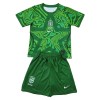 Oficiální Fotbalový Dres Brankářské Brazílie Domácí MS 2026 Zelená pro Děti Oficiální Fotbalový Dres Brankářské Brazílie Domácí MS 2026 Zelená pro Děti
