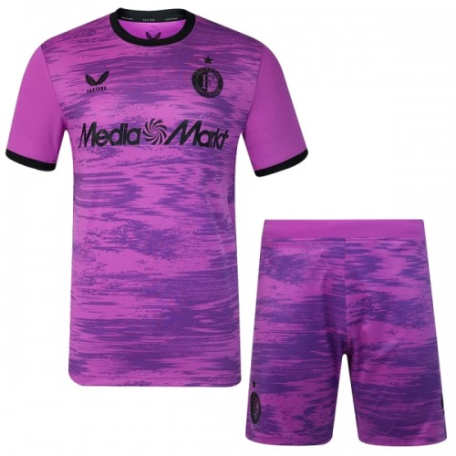 Oficiální Fotbalový Dres Brankářské Feyenoord Rotterdam 2026-27 Nachový pro Děti Oficiální Fotbalový Dres Brankářské Feyenoord Rotterdam 2026-27 Nachový pro Děti