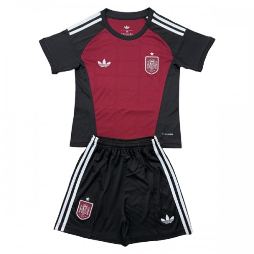 Oficiální Fotbalový Dres Brankářské Španělsko MS 2026 Červená pro Děti Oficiální Fotbalový Dres Brankářské Španělsko MS 2026 Červená pro Děti