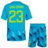 Oficiální Fotbalový Dres Brankářské Španělsko Unai Simon 23 MS 2026 pro Děti Oficiální Fotbalový Dres Brankářské Španělsko Unai Simon 23 MS 2026 pro Děti