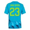 Oficiální Fotbalový Dres Brankářské Španělsko Unai Simon 23 MS 2026 pro Děti