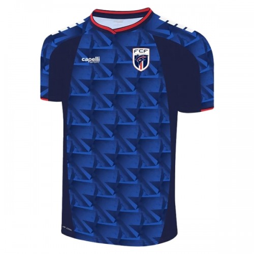 Oficiální Fotbalový Dres Cabo Verde Domácí MS 2026 pro Muži Oficiální Fotbalový Dres Cabo Verde Domácí MS 2026 pro Muži
