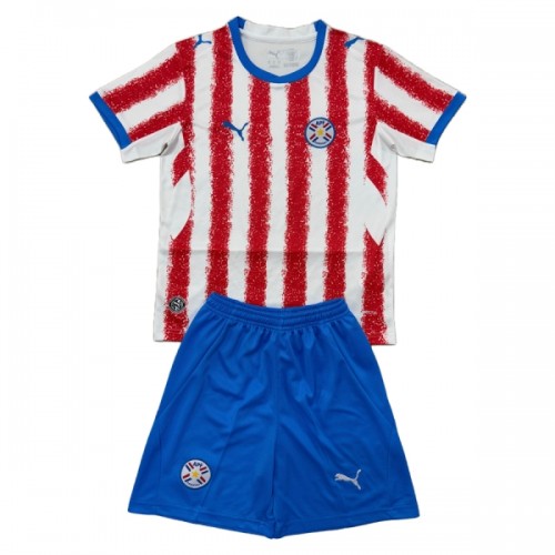Oficiální Fotbalový Dres Paraguay Domácí MS 2026 pro Děti Oficiální Fotbalový Dres Paraguay Domácí MS 2026 pro Děti