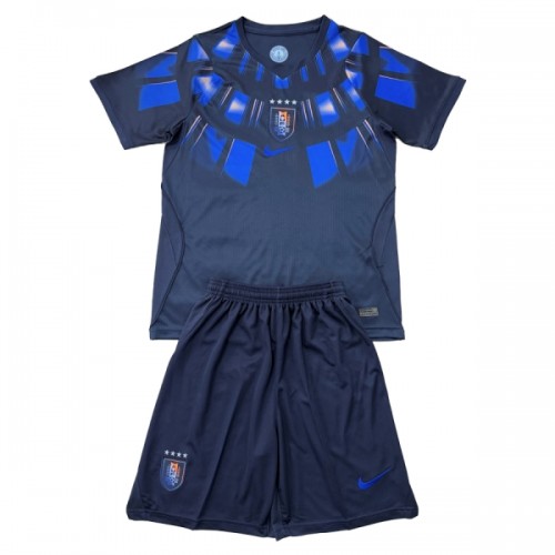 Oficiální Fotbalový Dres Uruguay Hostující MS 2026 pro Děti Oficiální Fotbalový Dres Uruguay Hostující MS 2026 pro Děti