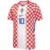 Oficiální Fotbalový Dres Chorvatsko Modrić 10 Domácí MS 2026 pro Děti