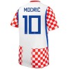 Oficiální Fotbalový Dres Chorvatsko Modrić 10 Domácí MS 2026 pro Děti