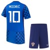 Oficiální Fotbalový Dres Chorvatsko Modrić 10 Hostující MS 2026 pro Děti Oficiální Fotbalový Dres Chorvatsko Modrić 10 Hostující MS 2026 pro Děti