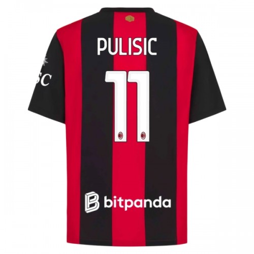 Oficiální Fotbalový Dres AC Milán Pulisic 11 Domácí 2026-27 pro Muži Oficiální Fotbalový Dres AC Milán Pulisic 11 Domácí 2026-27 pro Muži