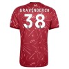 Oficiální Fotbalový Dres Liverpool Gravenberch 38 Domácí 2026-27 pro Děti